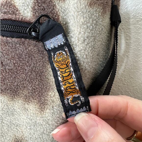 Kapital Peace Fleece Smoky Tan & Brown Tie Dye Easy Jogger Pant 3 Large - Picture 11 of 16